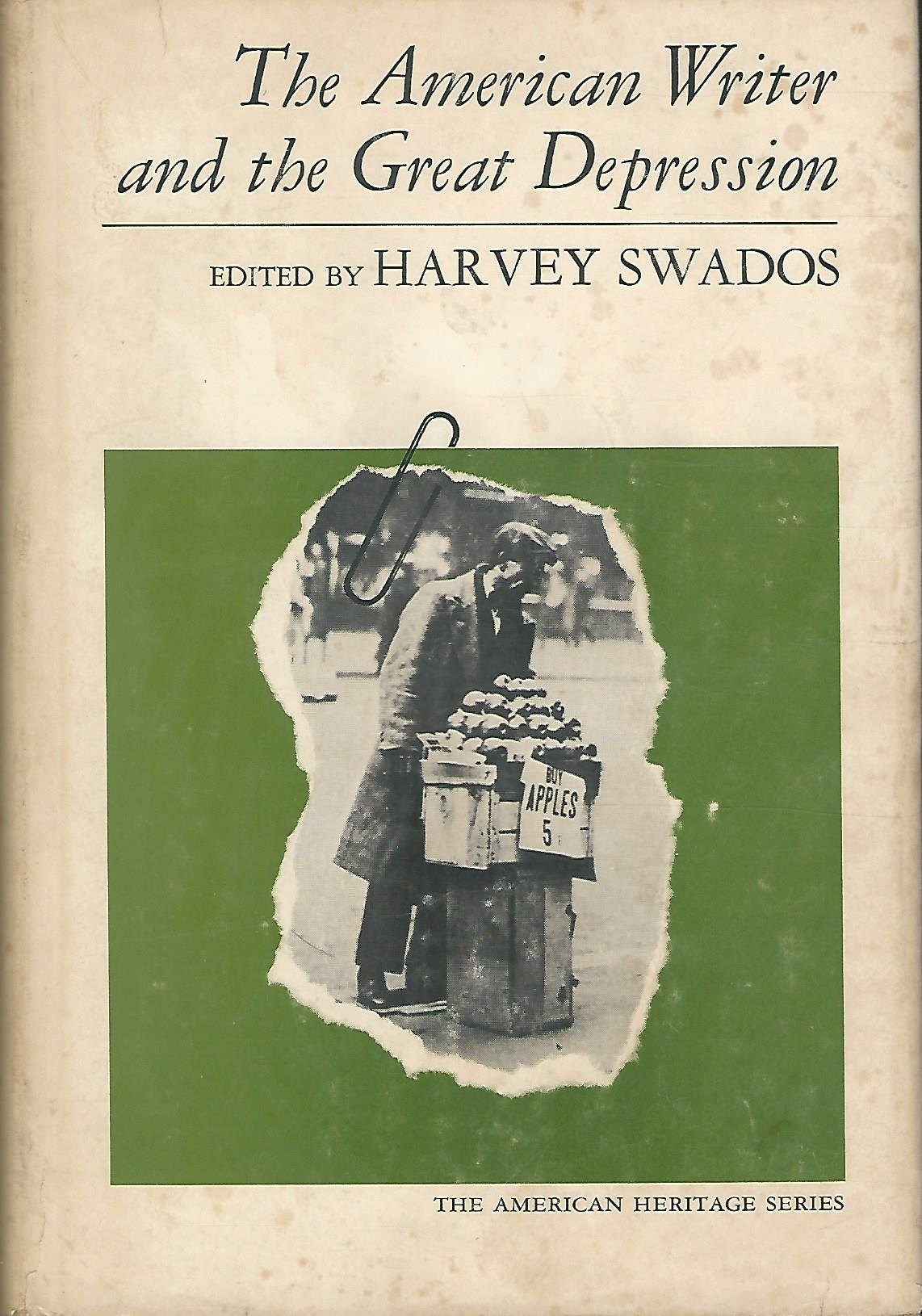 The American Writer and the Great Depression book cover