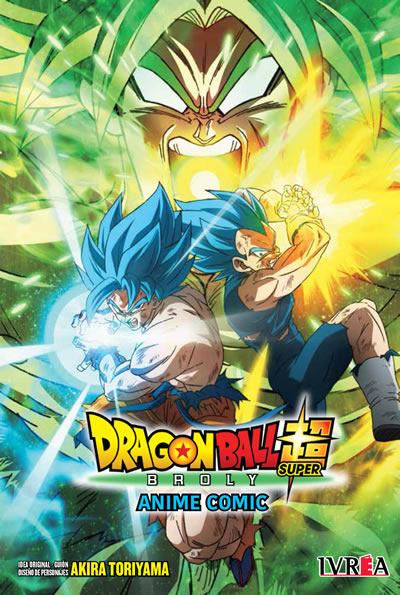 Dragon Ball Super Anime Comic book cover
