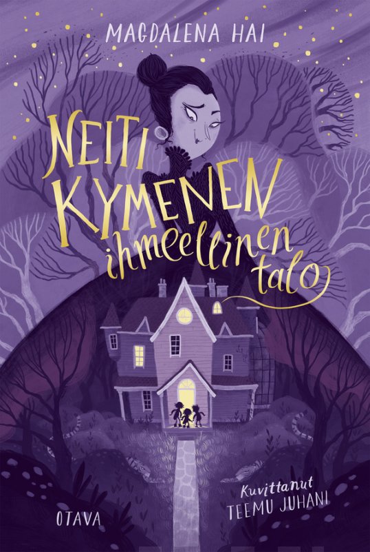 Neiti Kymenen ihmeellinen talo book cover
