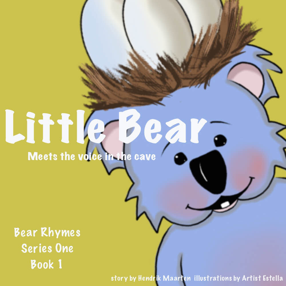 The Little Bear meets the voice in the cave