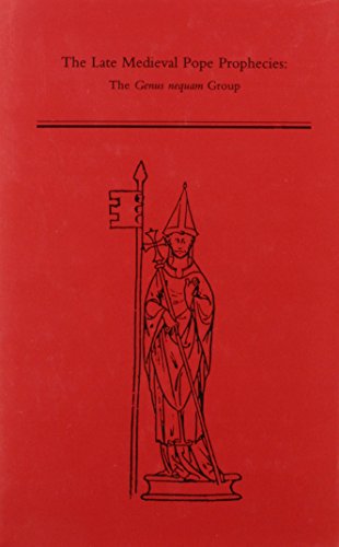 The Late Medieval Pope Prophecies book cover