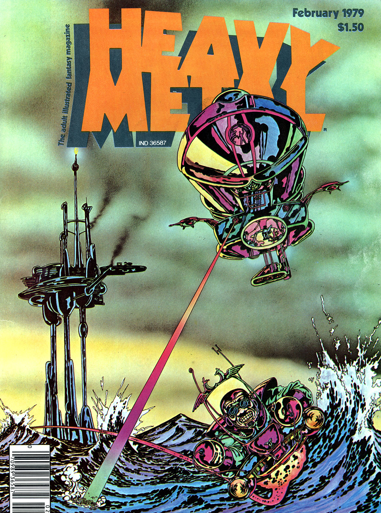 Heavy Metal, February 1979 book cover