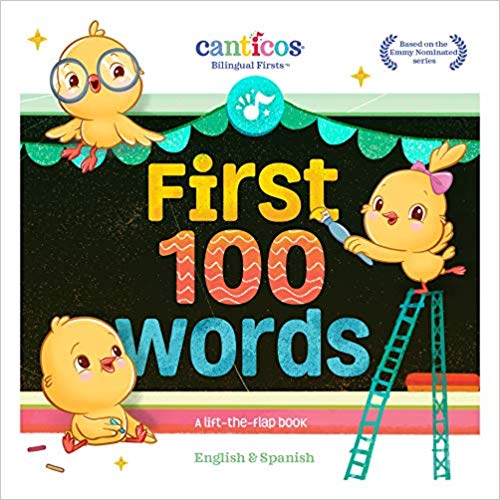 First 100 Words: Bilingual (English and Spanish) Board Book by Susie ...