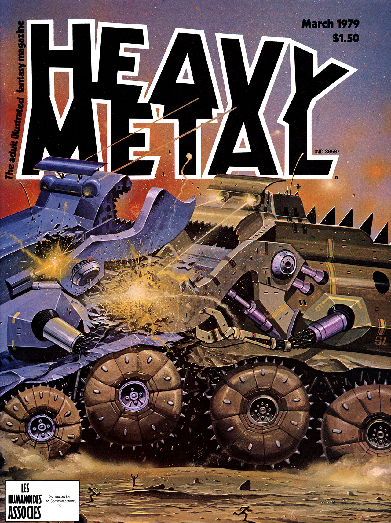 Heavy Metal, March 1979 book cover