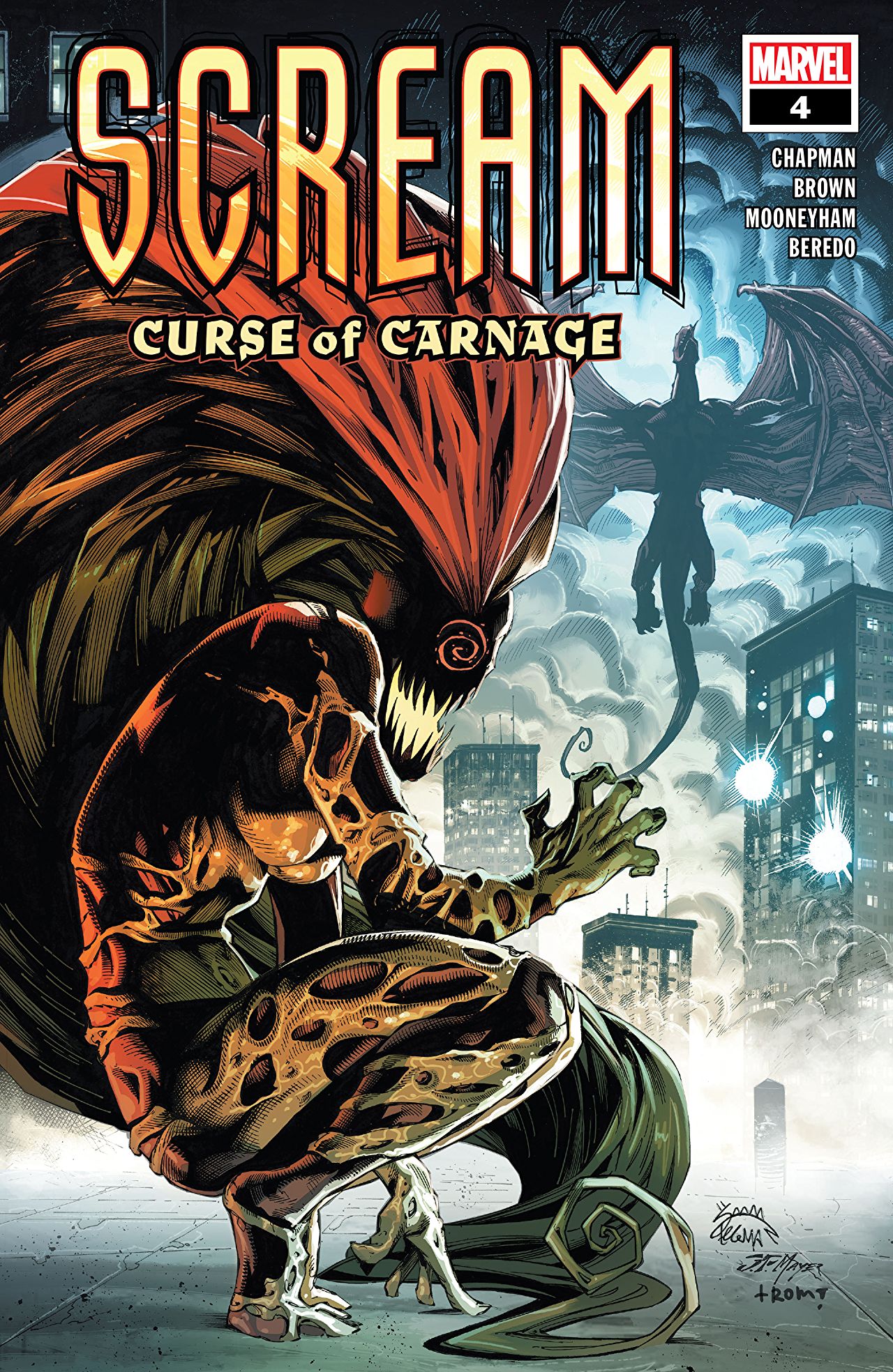 Scream: Curse of Carnage book cover 1