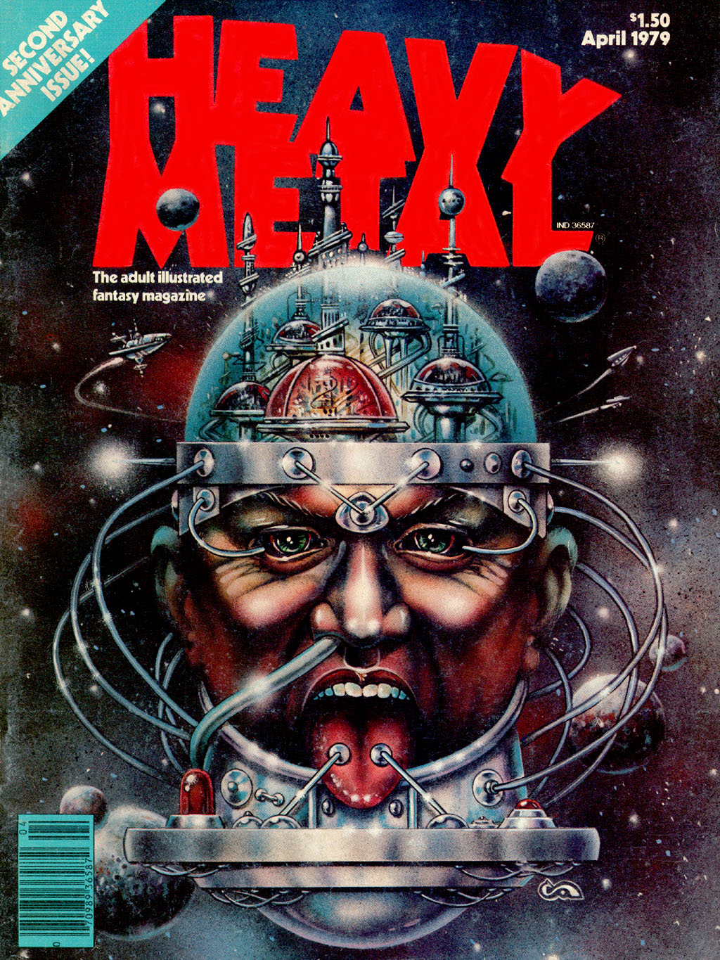Heavy Metal, April 1979 book cover