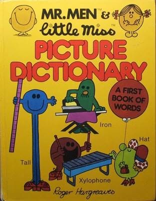 Mr. Men and Little Miss Picture Dictionary book cover
