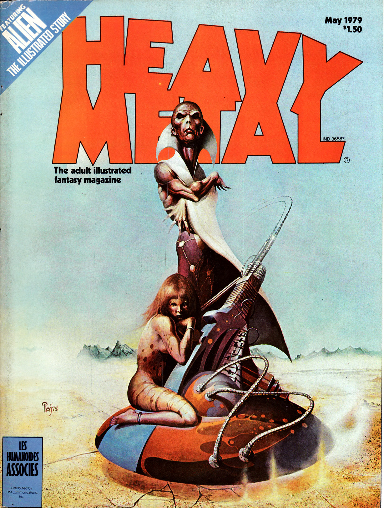 Heavy Metal, May 1979 book cover