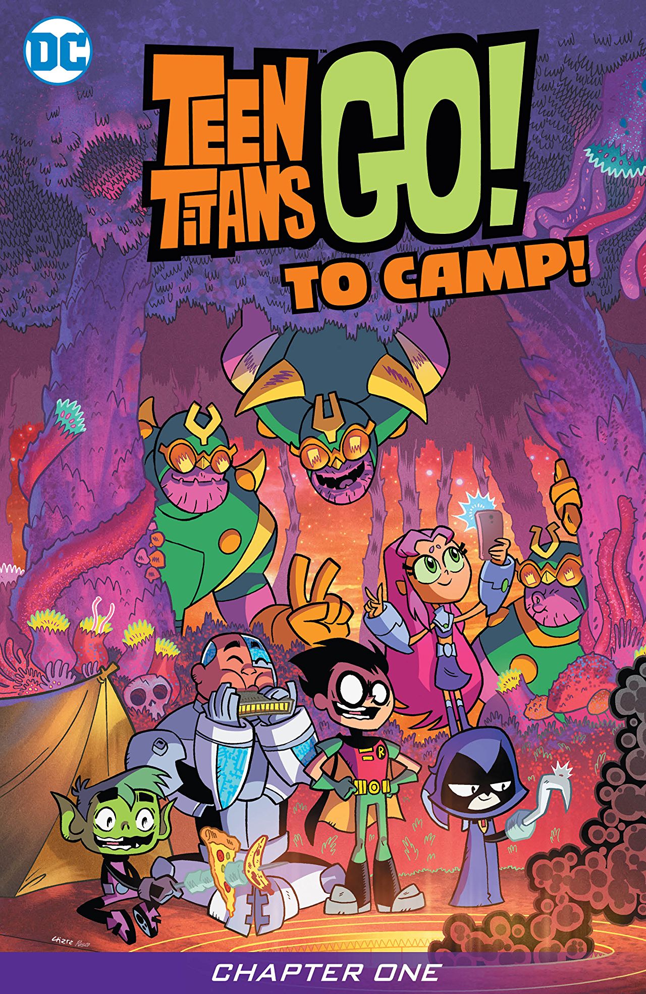 Teen Titans Go! To Camp (2020-) #1 book cover