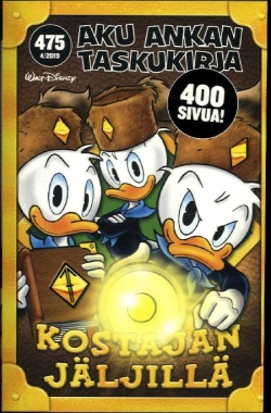 Kostajan jäljillä (Aku Ankan taskukirja, #475 book cover