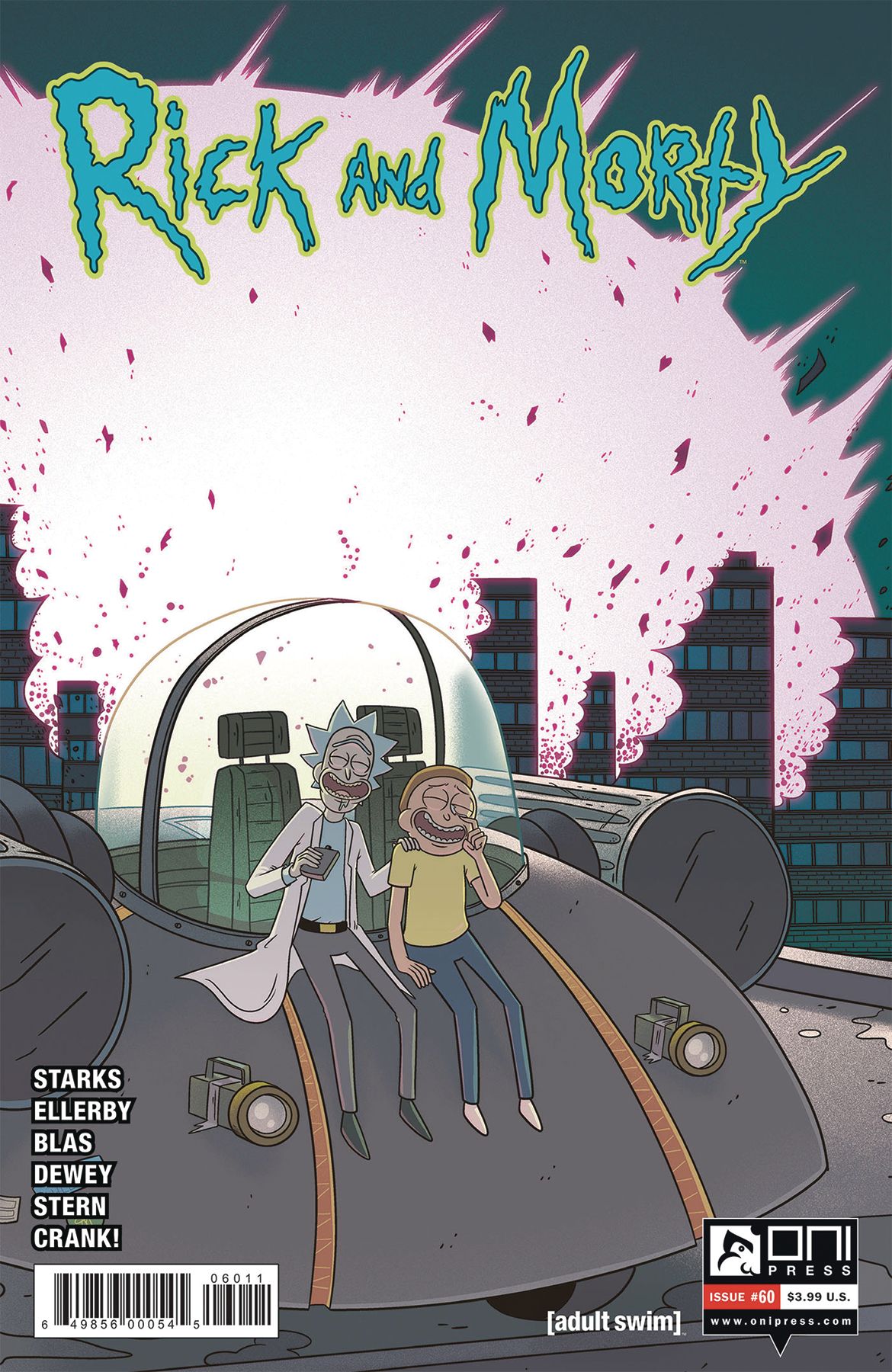 Rick and Morty Sayı 60 book cover