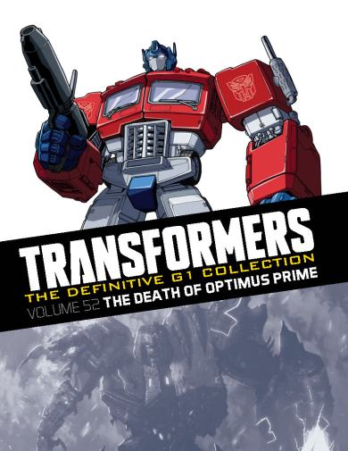 The Death of Optimus Prime book cover