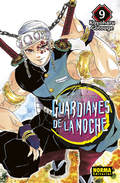 Portada de Reseña #2171 - Guardianes de la noche, Koyoharu Gotouge (Kimetsu no Yaiba #9)