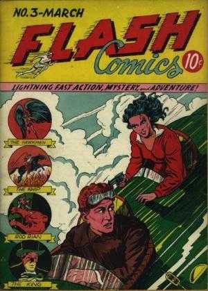 Flash Comics #3 book cover