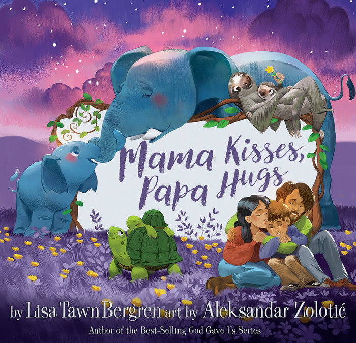 Mama Kisses, Papa Hugs book cover