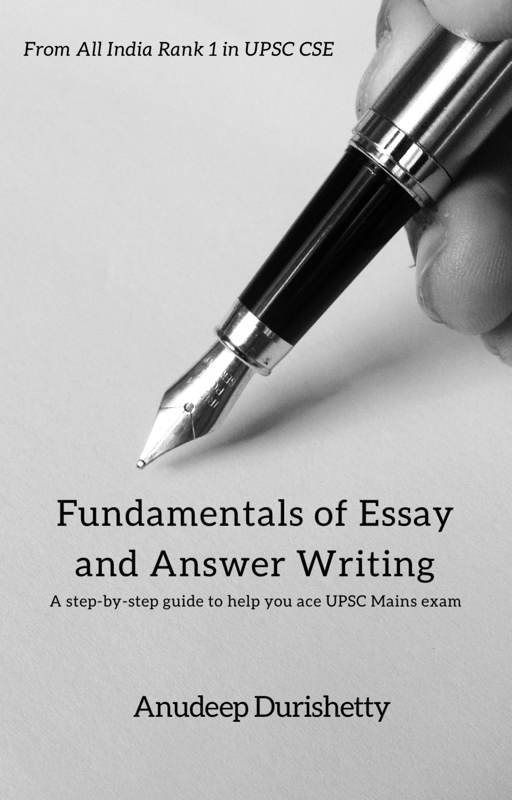 Fundamentals of Answer and Essay Writing by Anudeep Durishetty Goodreads