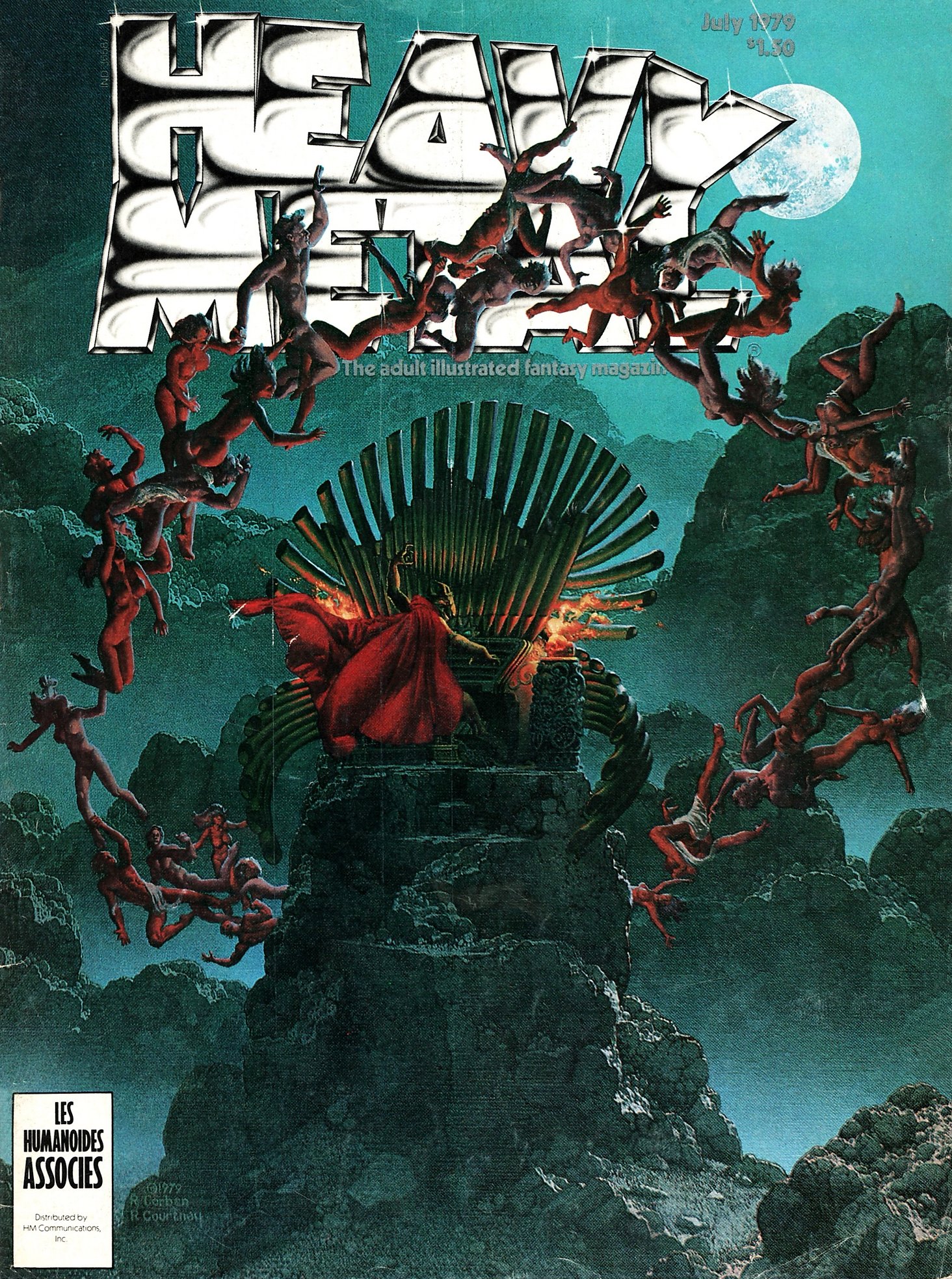Heavy Metal, July 1979 book cover