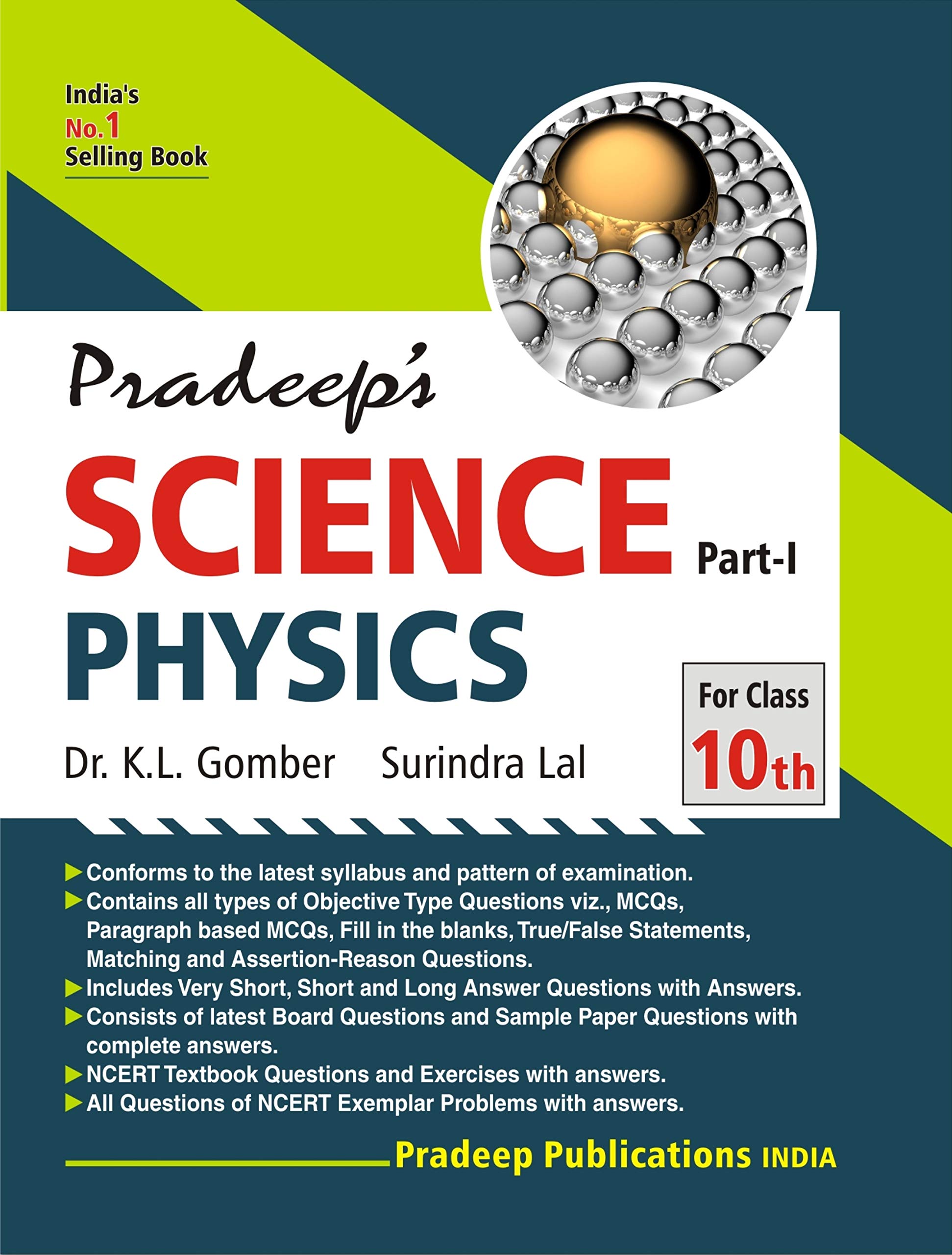 Pradeep's Science Part I (Physics) for Class 10 by K.L. Gomber | Goodreads