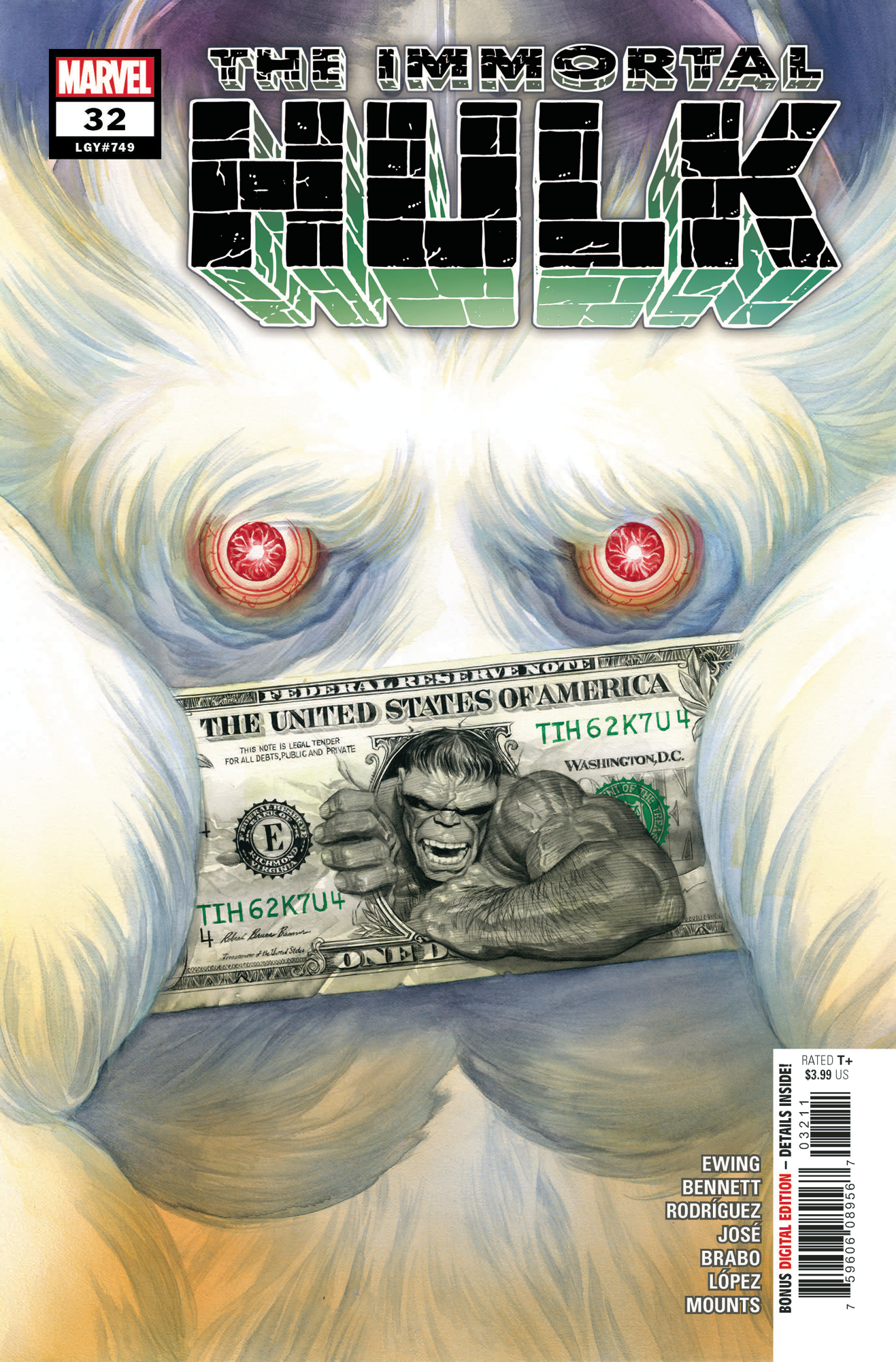 Immortal Hulk #32 book cover