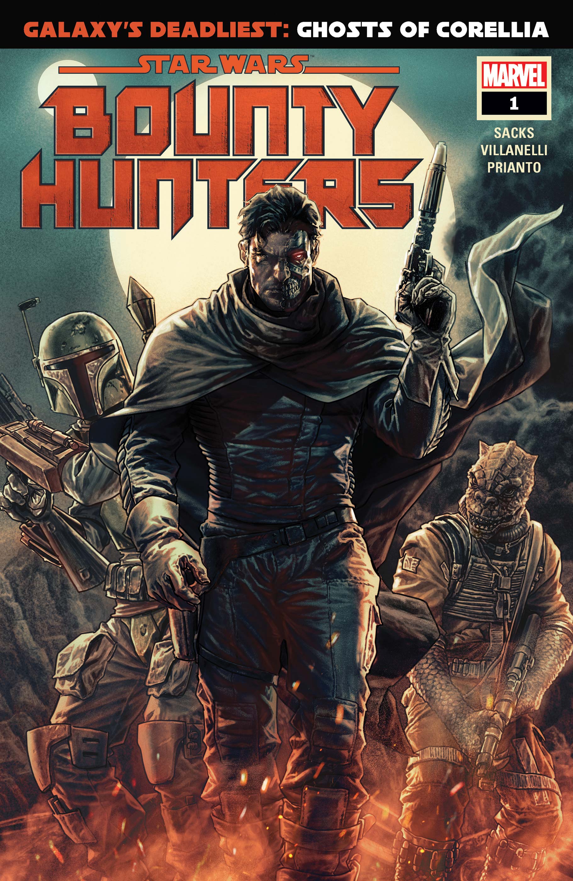 Star Wars: Bounty Hunters (Single Issues) book cover 1