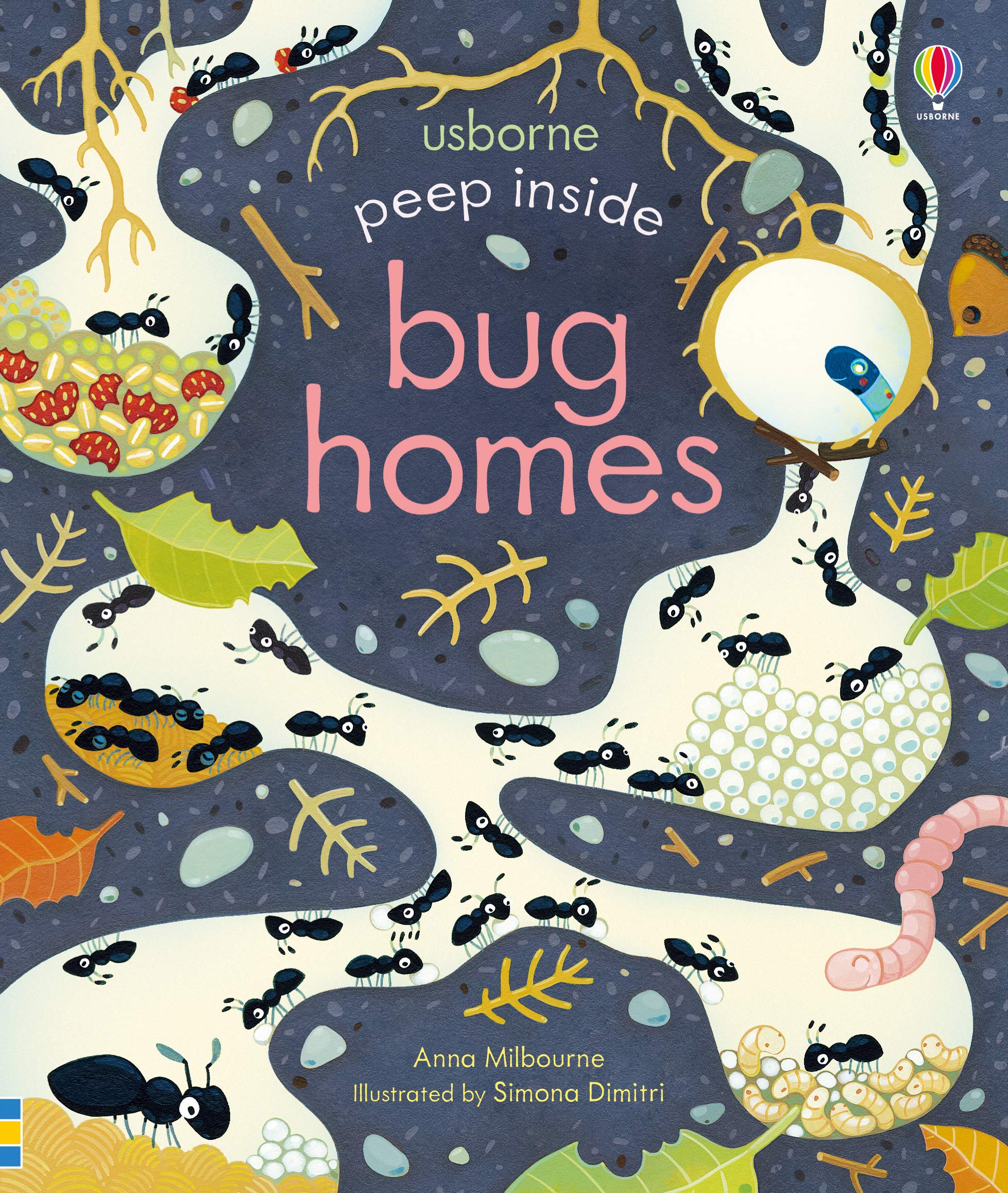 Peep Inside Bug Homes book cover