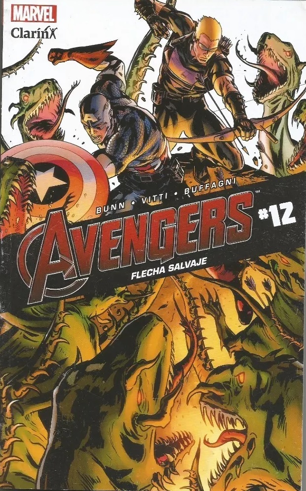 Colección Avengers de Clarín book cover 3