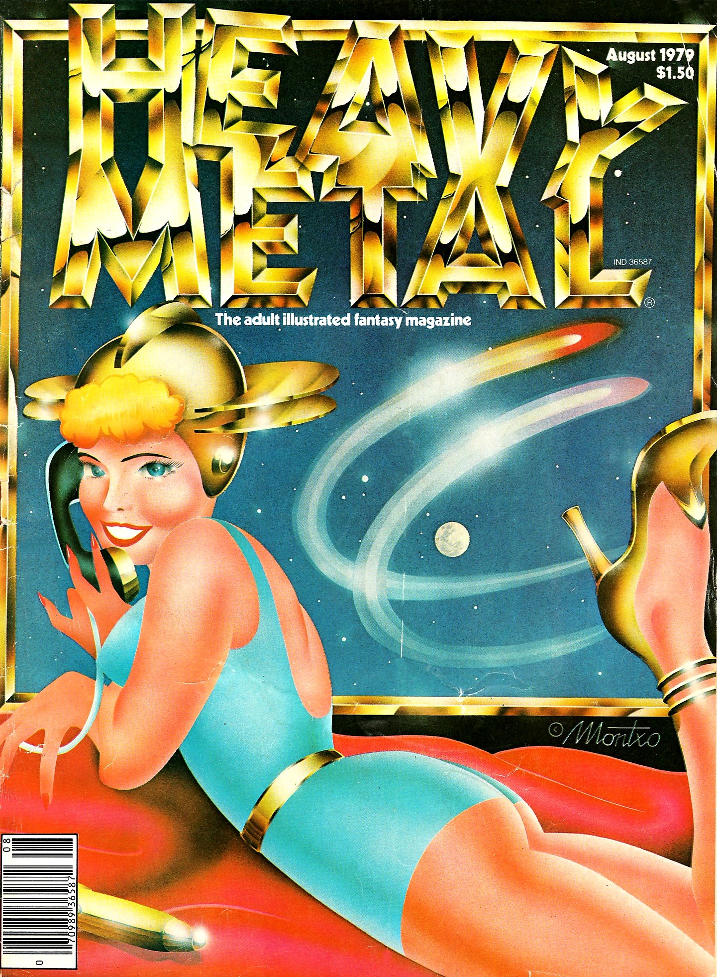 Heavy Metal, August 1979 book cover
