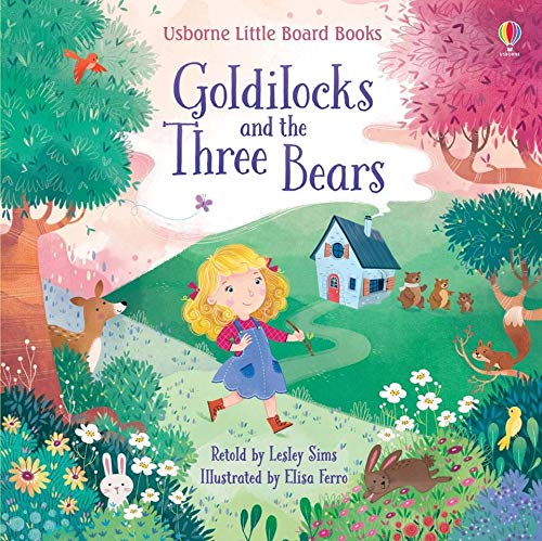 Goldilocks and the Three Bears Little Board Book book cover