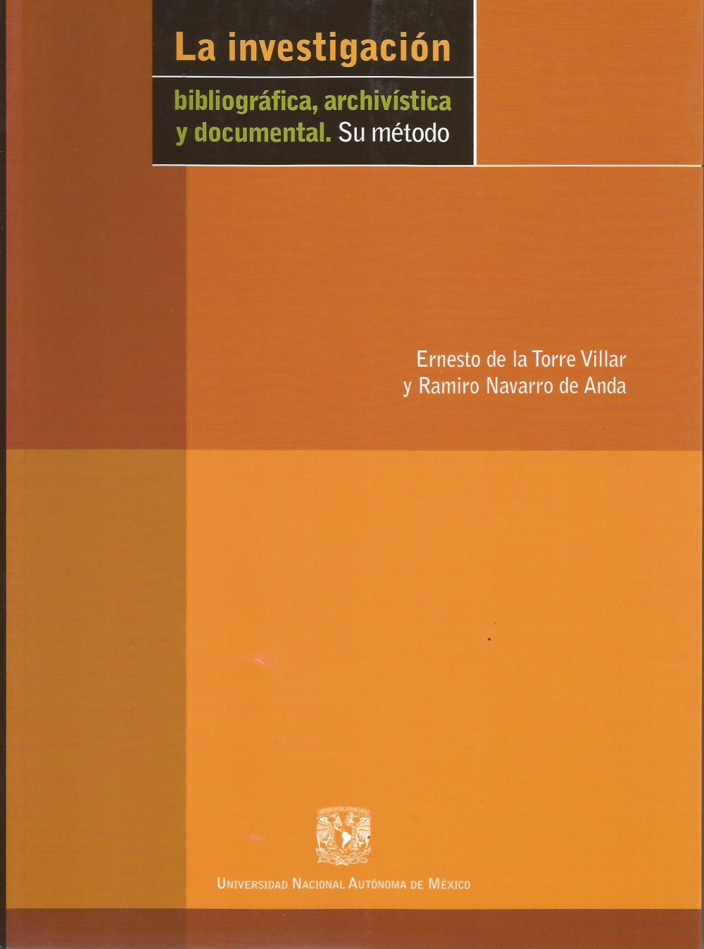 La investigación bibliográfica, archivística y documental. Su método by Ernesto de la Torre La investigación bibliográfica, archivística y documental. Su método by Ernesto de la Torre