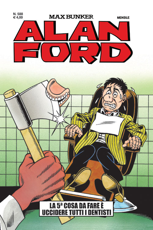 Alan Ford n. 588 book cover