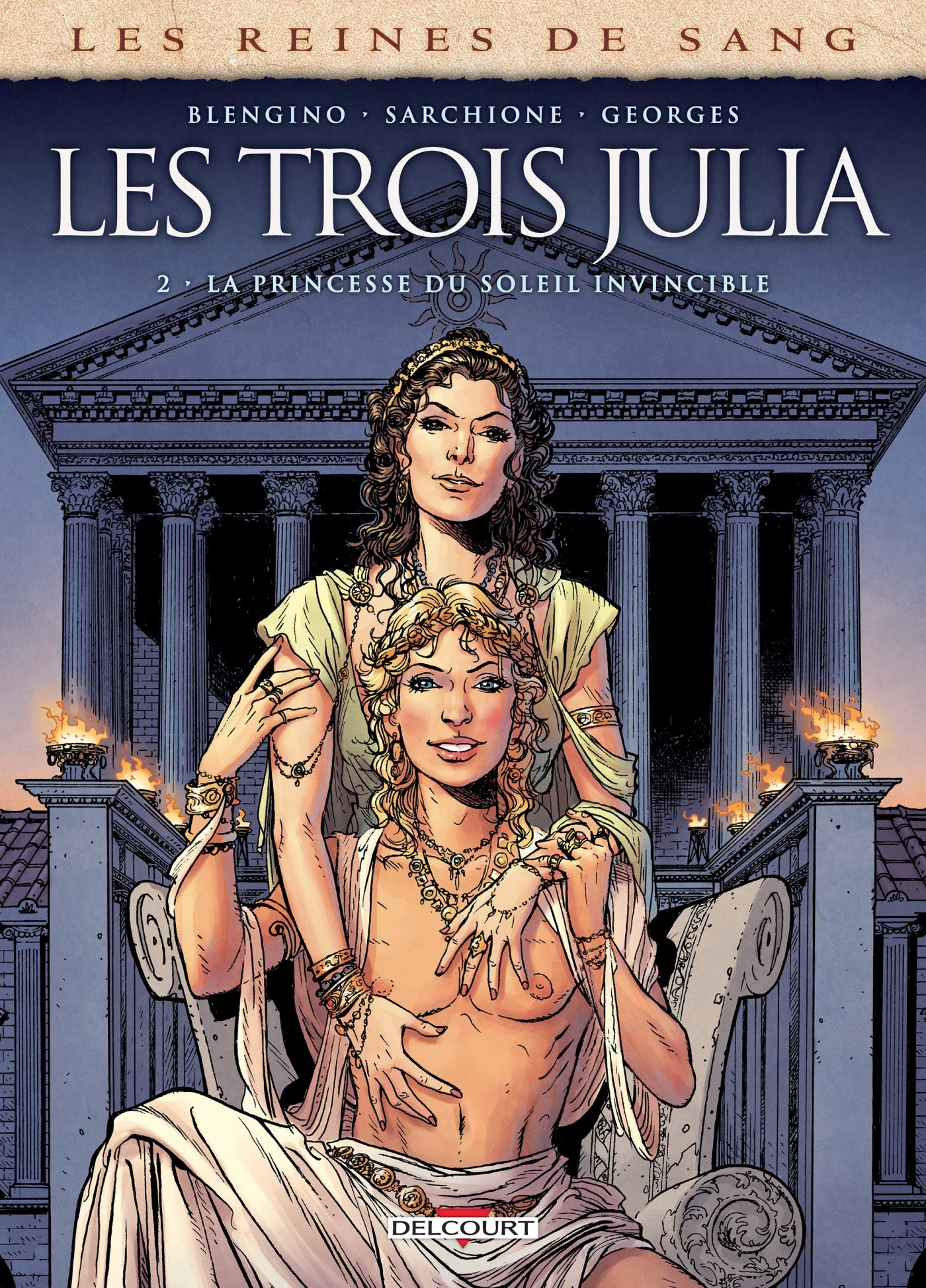 Les Reines de sang - Les trois Julia book cover 2