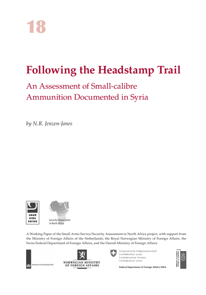 Following the Headstamp Trail An Assessment of Smallcalibre