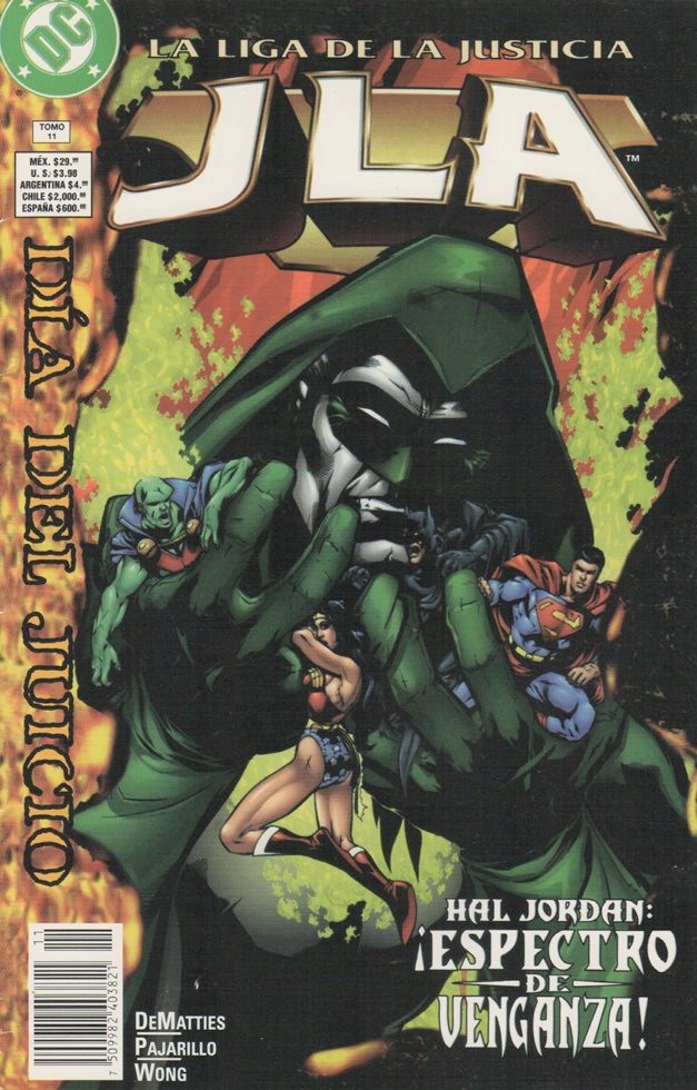 La Liga de la Justicia Tomo 11 book cover