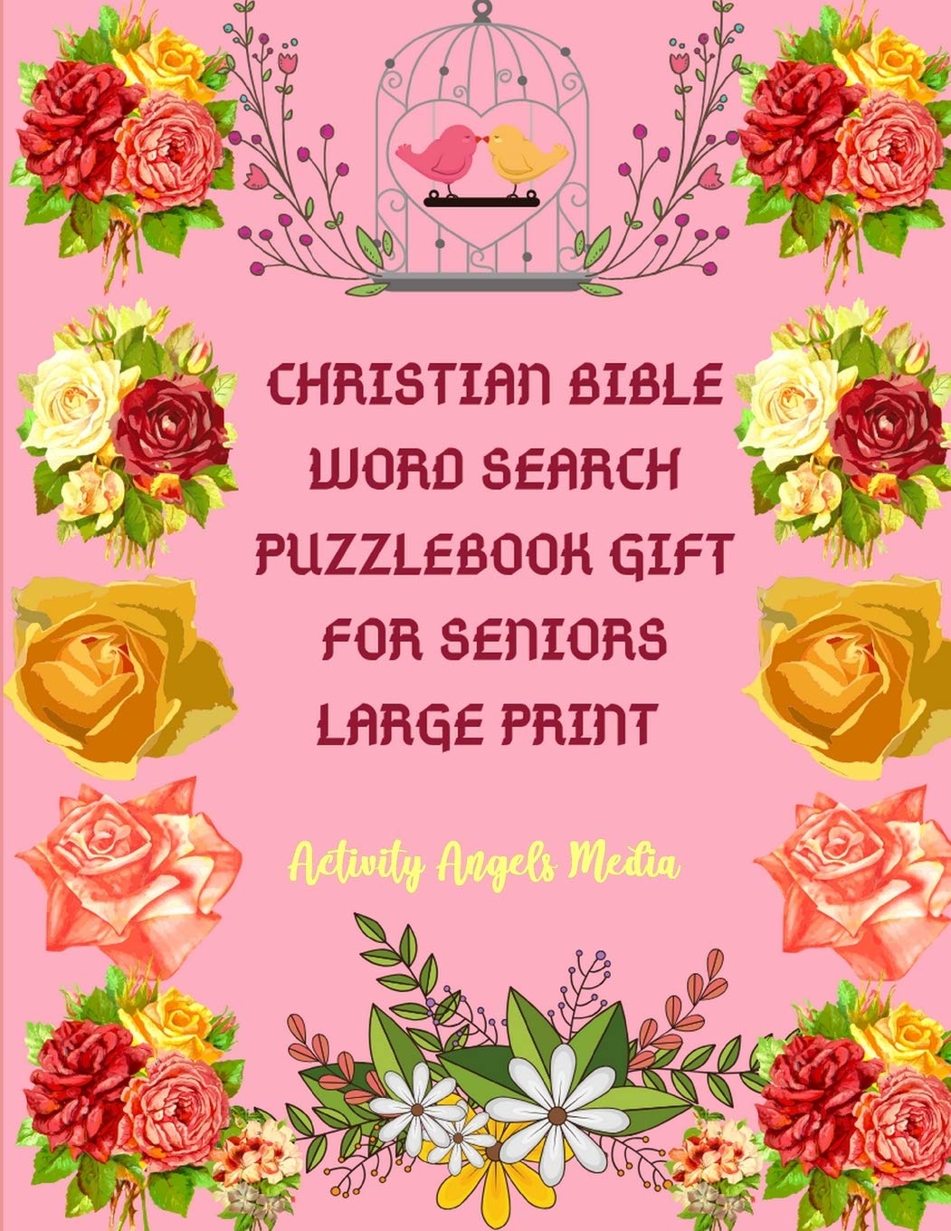 Christian Bible Word Search Puzzlebook For Seniors Large Print Word
