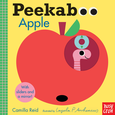 Peekaboo: Apple: (An Interactive Board Book for Babies & Toddlers with Mirror & Sliders to Push, Pull, or Turn. Cute Artwork Includes a Baby, Butterfly, Dog, Duck, & More.)
