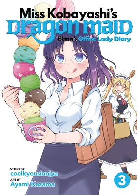 Miss Kobayashi's Dragon Maid: Elma's Office Lady Diary book cover 3