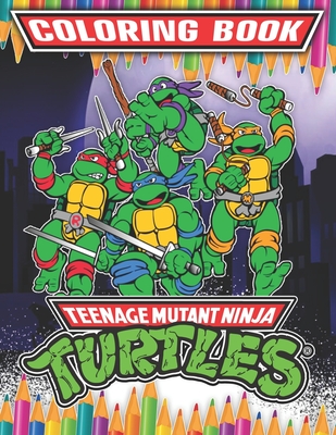 Teenage Mutant Ninja Turtles Coloring Book: 35 Awesome Illustrations for Kids by Exclusive Books
