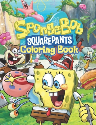 SpongeBob SquarePants Coloring Book: NEW! Sponge Bob Coloring Book with ...