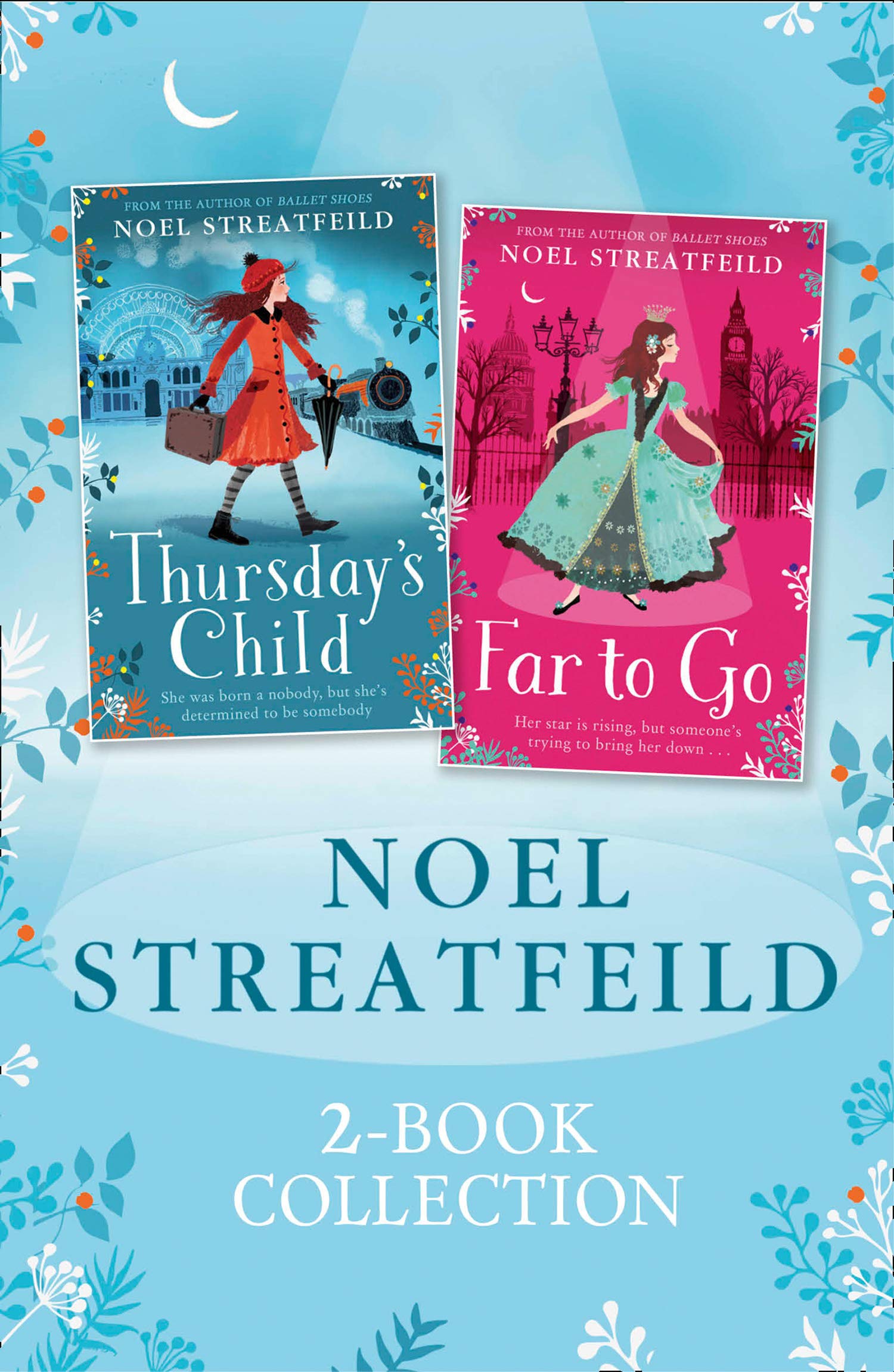 Noel Streatfeild 2book Collection Thursday’s Child and Far to Go by