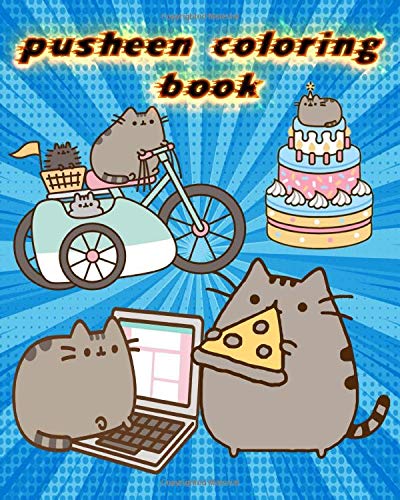 pusheen coloring book: I Am Pusheen the Cat (A Pusheen Book),Super ...