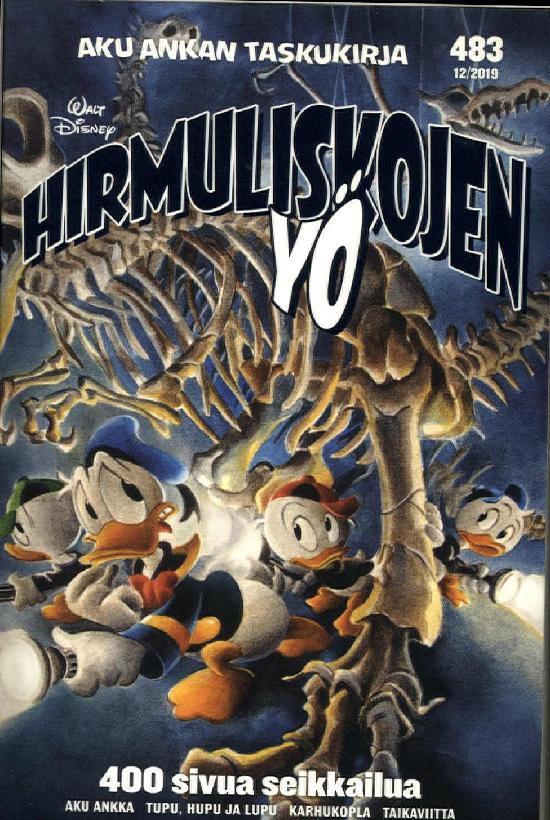 Hirmuliskojen yö book cover