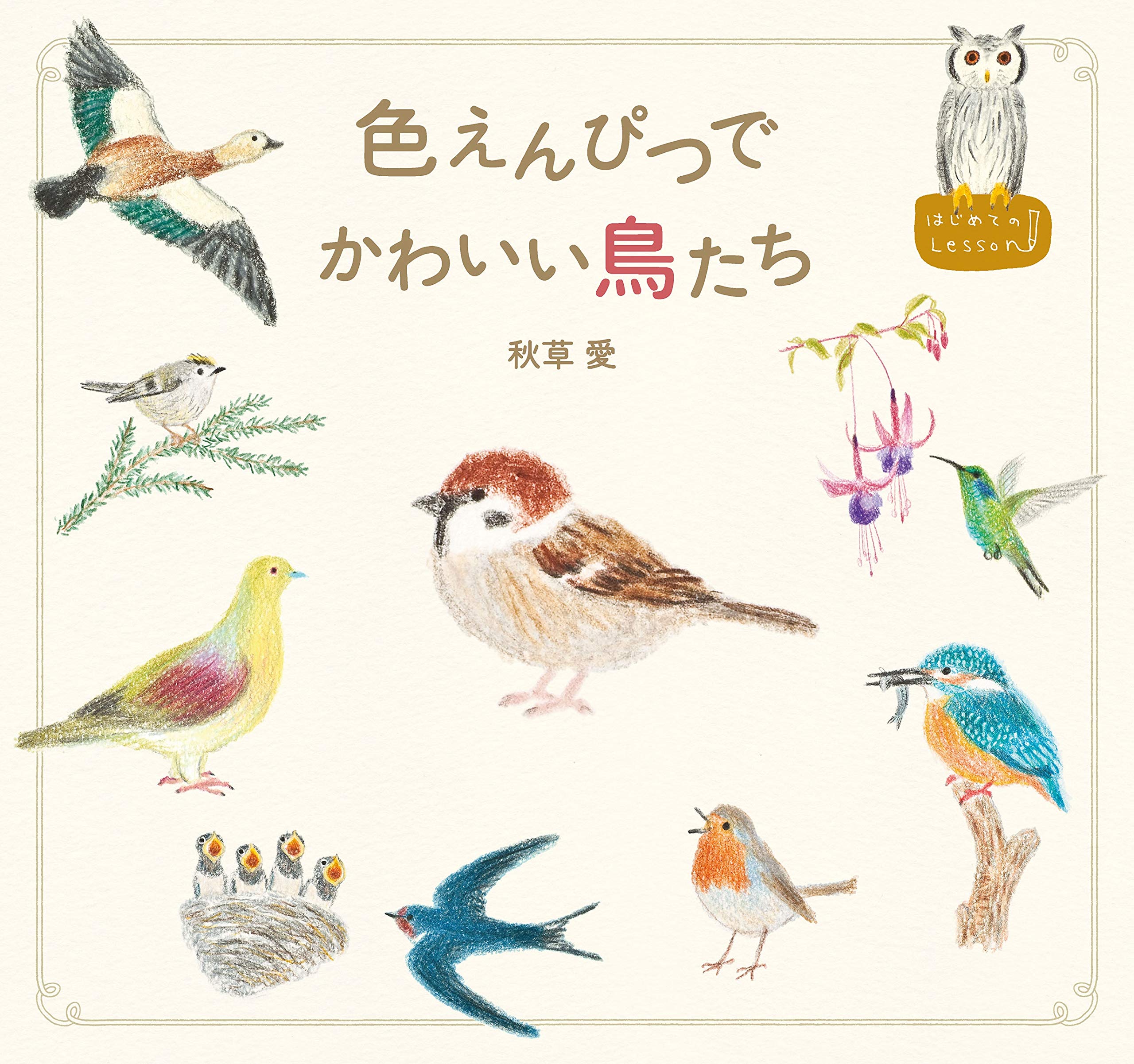 色えんぴつでかわいい鳥たち By 秋草愛 Goodreads 色えんぴつでかわいい鳥たち By 秋草愛 Goodreads
