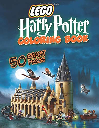 Lego Harry Potter Coloring Book: Great Coloring Book for Kids and Fans ...