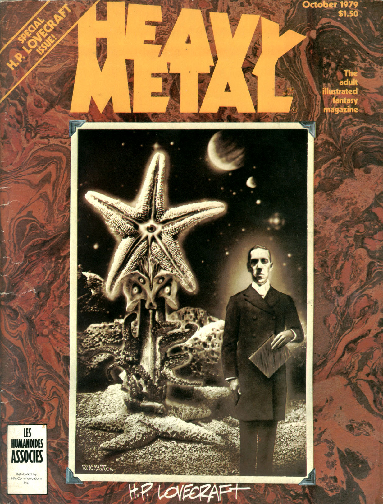 Heavy Metal, October 1979 book cover