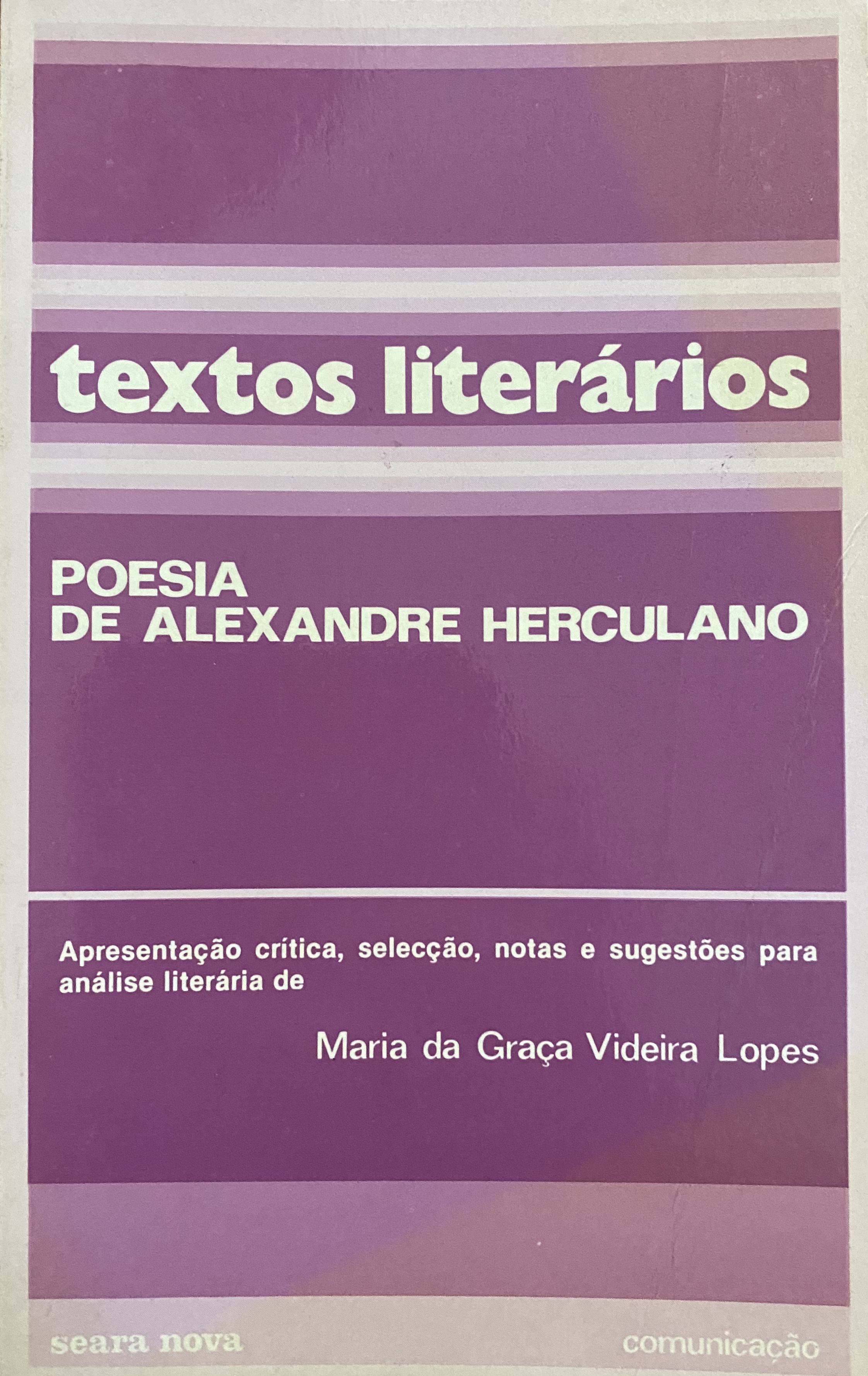 Poesia de Alexandre Herculano book cover