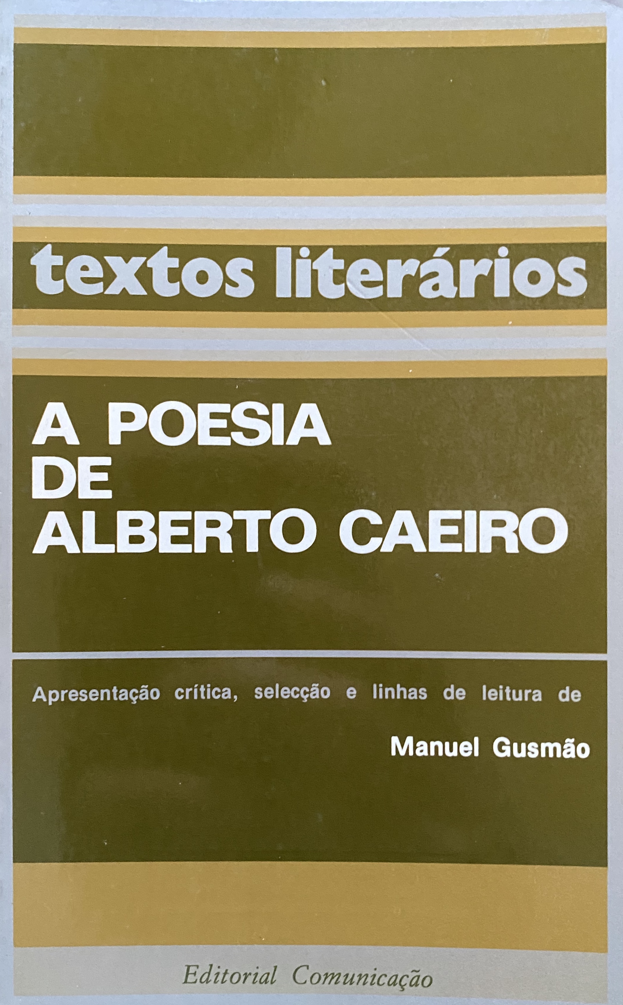 A Poesia de Alberto Caeiro book cover