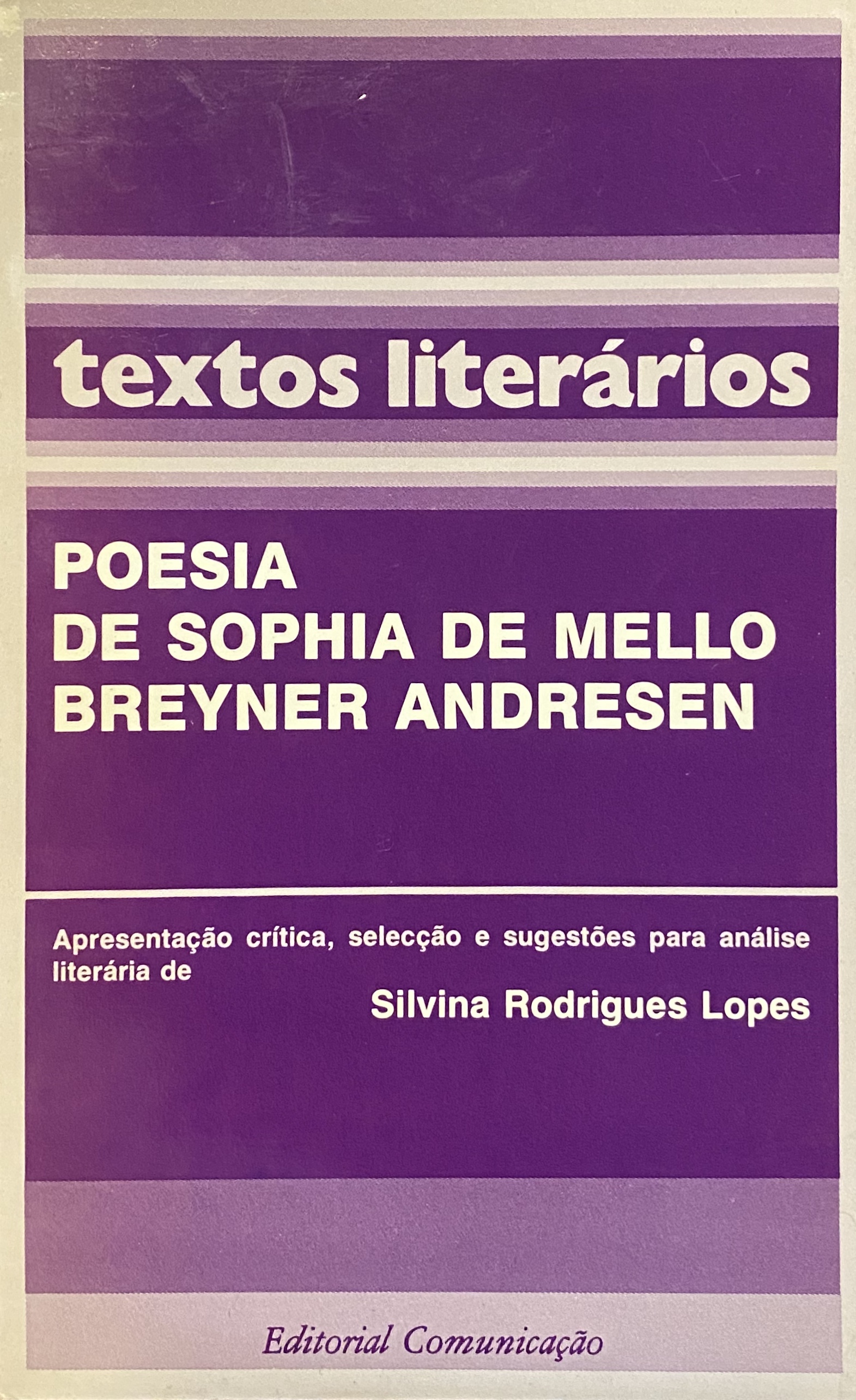 Poesia de Sophia de Mello Breyner Andresen book cover