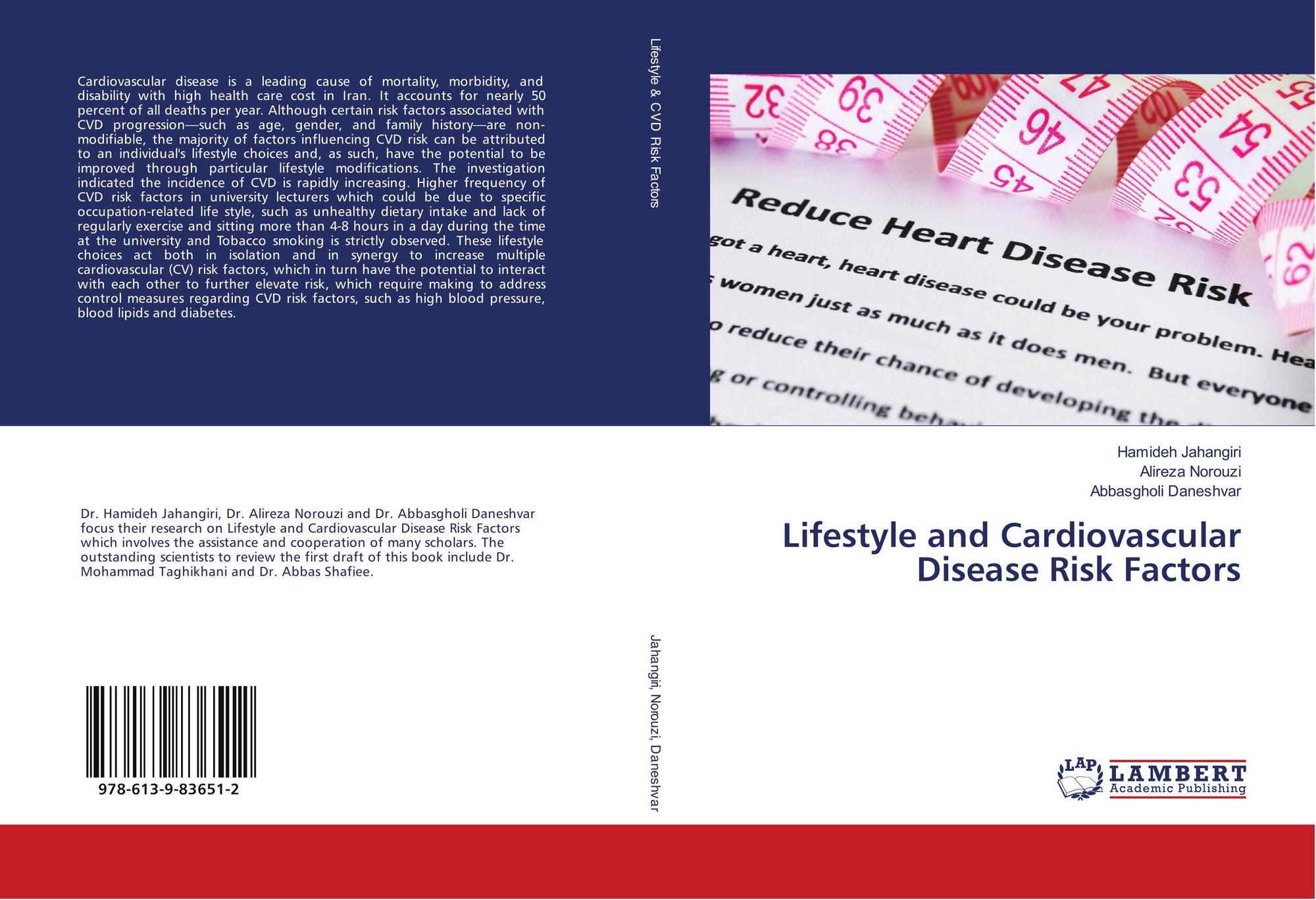 Lifestyle and Cardiovascular Disease Risk Factors by Hamideh Jahangiri ...
