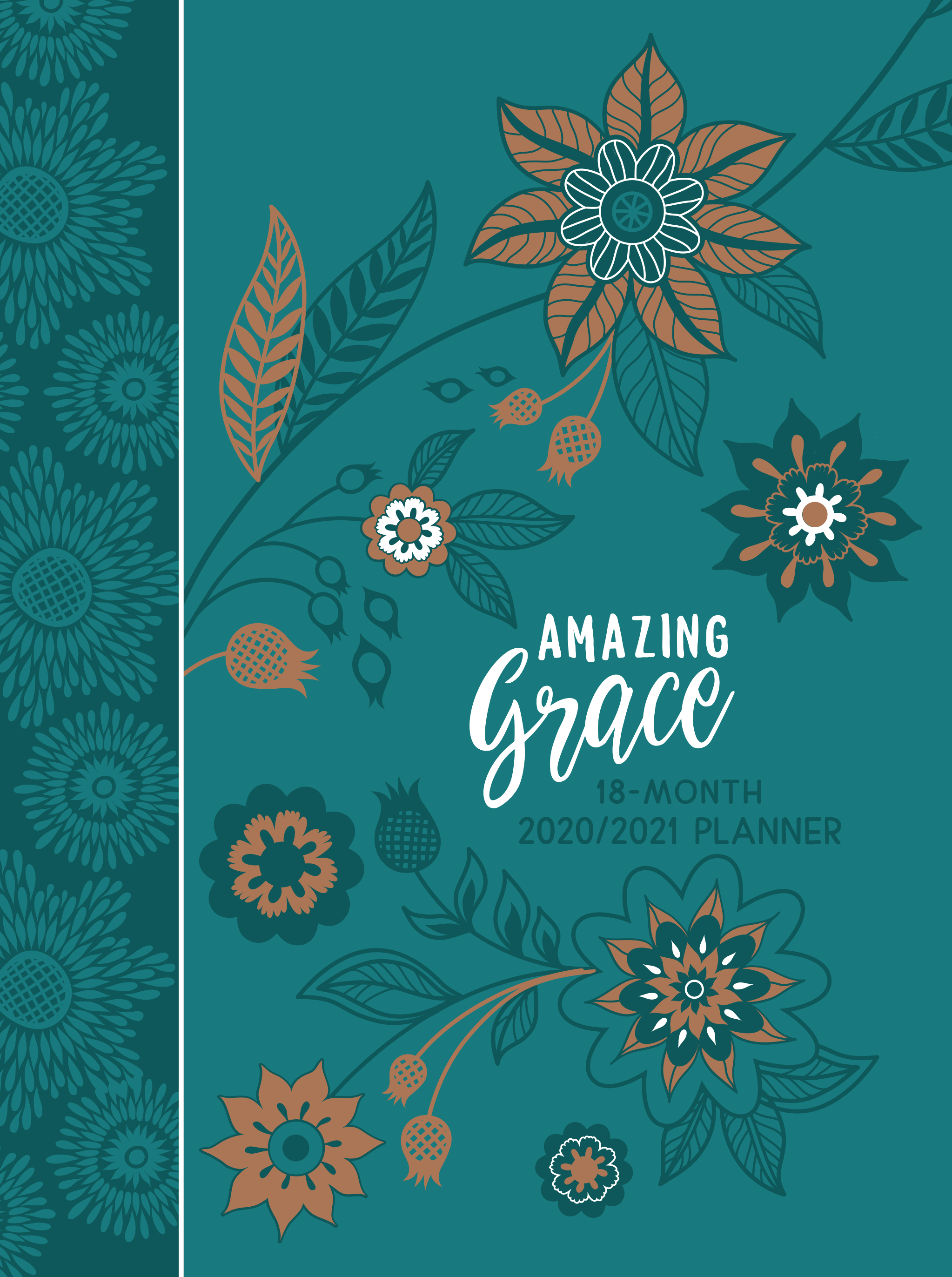 Amazing Grace 2021 Planner 18 Month Ziparound Planner by Belle City