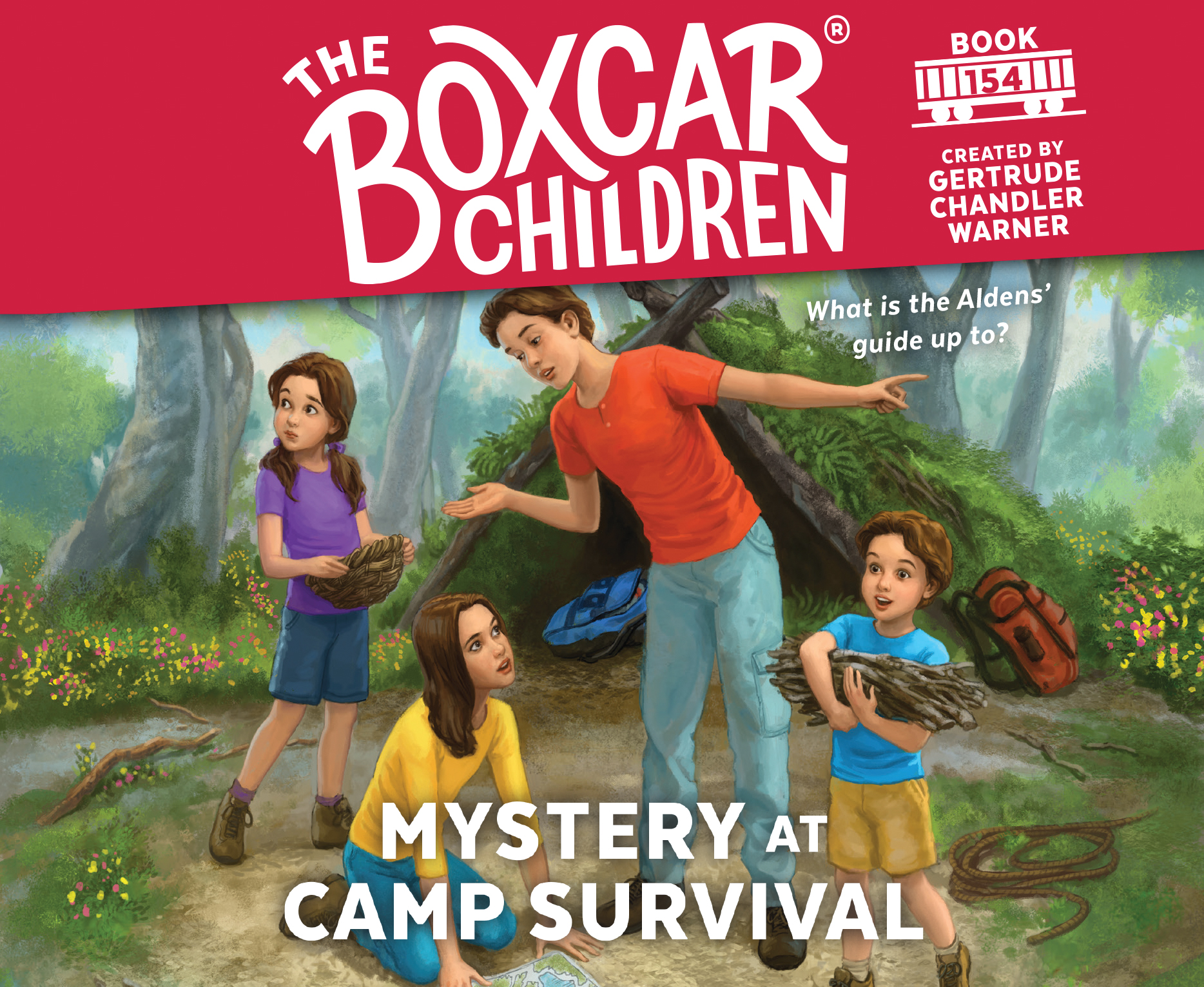 Mystery at Camp Survival (Volume 154) by Gertrude Chandler Warner